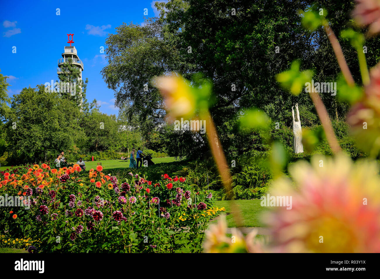 Essen, Germany, Ruhr Area, Grugapark Stock Photo