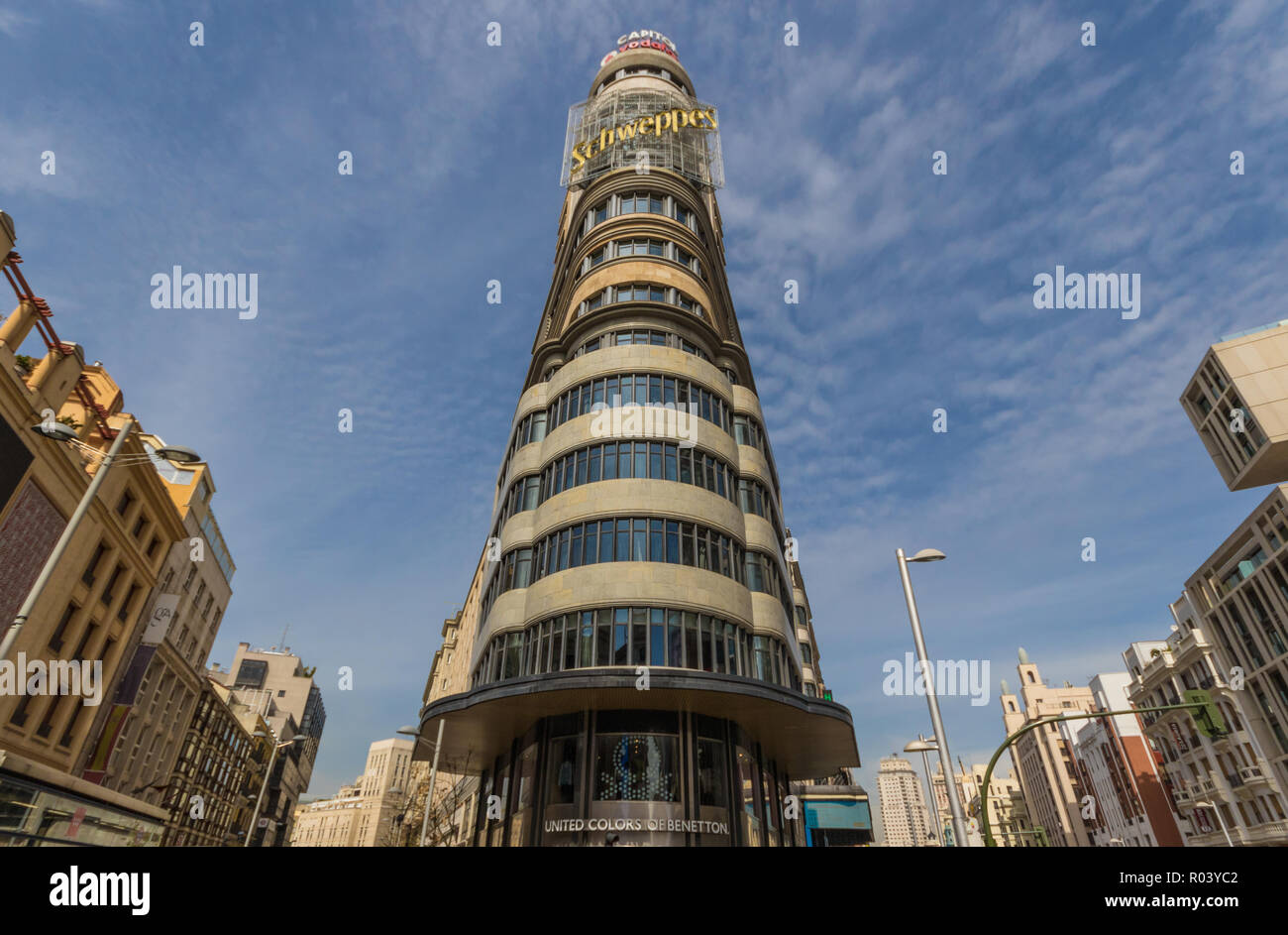 Calle Gran Via High Resolution Stock Photography and Images - Alamy