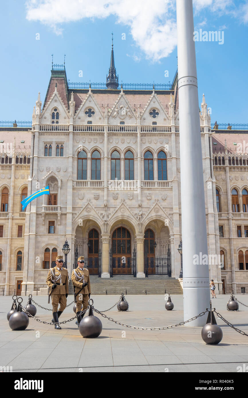 Lipotvaros, the Hungarian Parliament Building Stock Photo - Alamy
