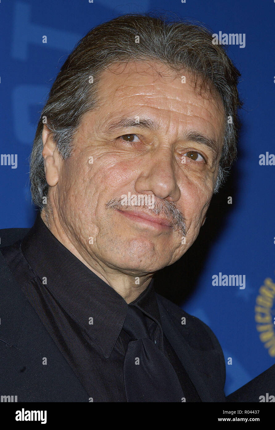 Edward James Olmos at the Director Guild Of America Awards at the Beverly Hilton In Los Angeles. January 30, 2005.OlmosEdwardJames080 Red Carpet Event, Vertical, USA, Film Industry, Celebrities,  Photography, Bestof, Arts Culture and Entertainment, Topix Celebrities fashion /  Vertical, Best of, Event in Hollywood Life - California,  Red Carpet and backstage, USA, Film Industry, Celebrities,  movie celebrities, TV celebrities, Music celebrities, Photography, Bestof, Arts Culture and Entertainment,  Topix, headshot, vertical, one person,, from the year , 2005, inquiry tsuni@Gamma-USA.com Stock Photo