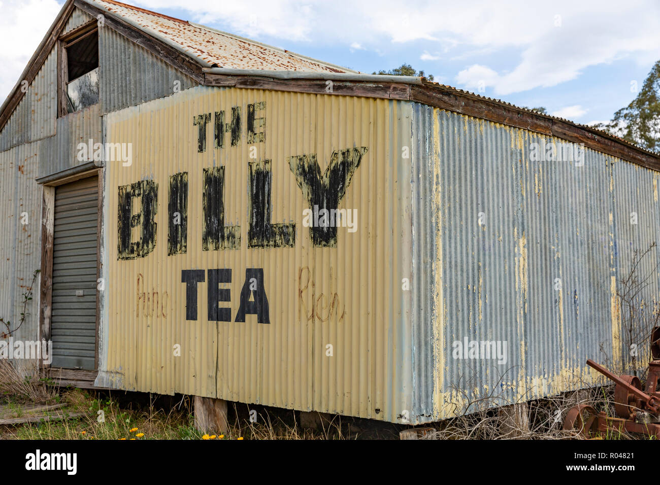 Old Barn And Shed In The Historic Town Of Marulan Near Goulburn