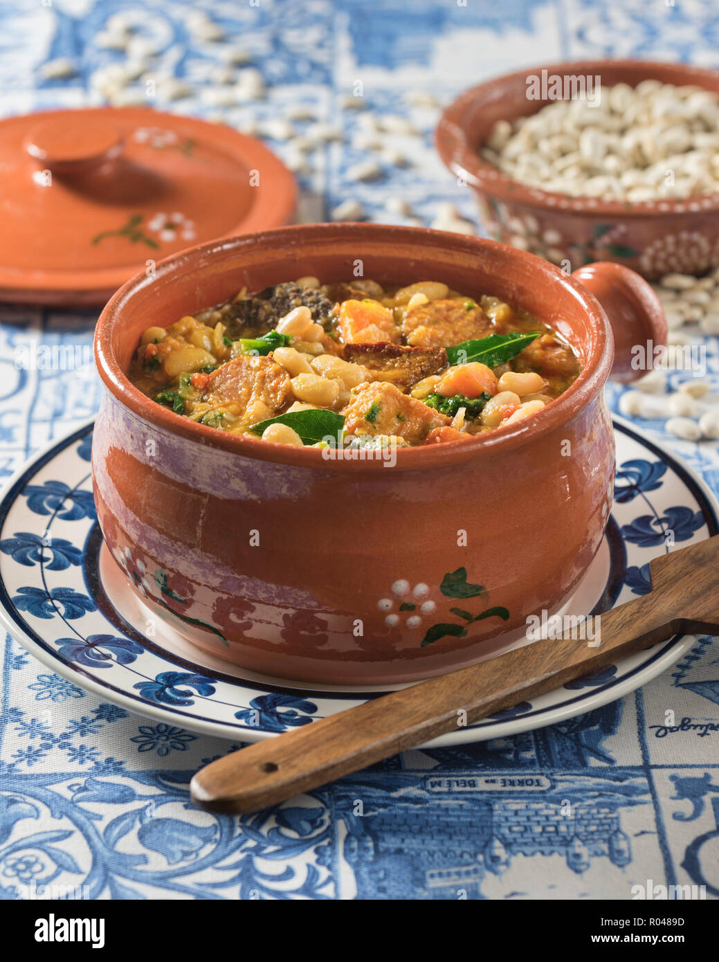 Feijoada Portuguesa. Pork and bean stew. Portugal Food Stock Photo Alamy