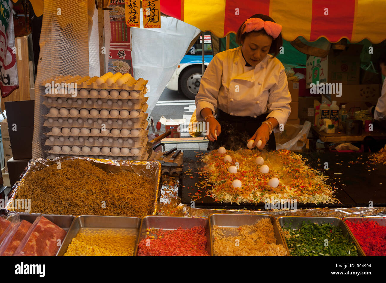 Tokyo, Japan, Japanese Pancakes Stock Photo Alamy