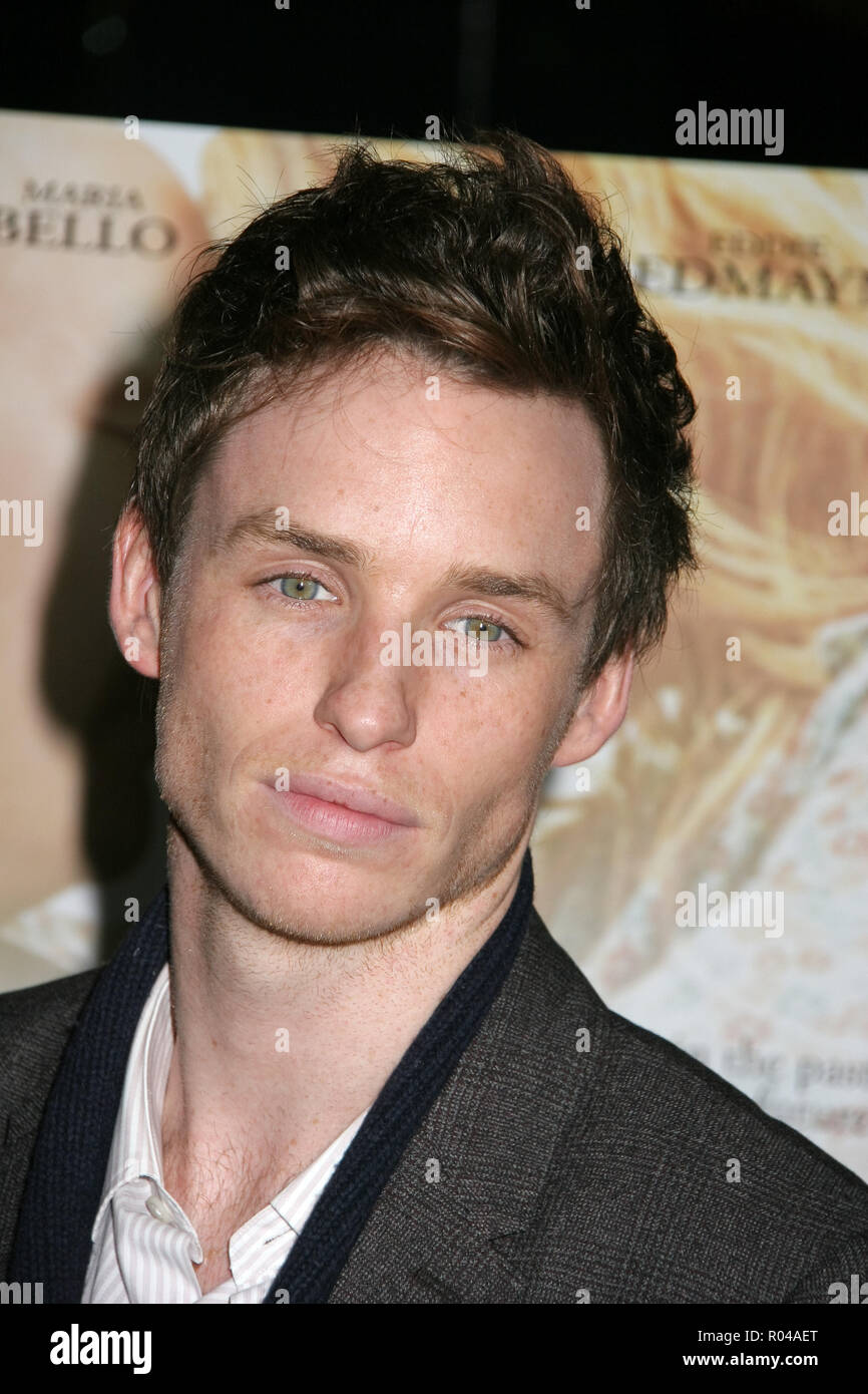 Eddie Redmayne  02/18/10 'The Yellow Handkerchief' Premiere  @ Pacific Design Center, West Hollywood Photo by Ima Kuroda/HNW / PictureLux  (February 18, 2010) File Reference # 33689 138HNWPLX Stock Photo
