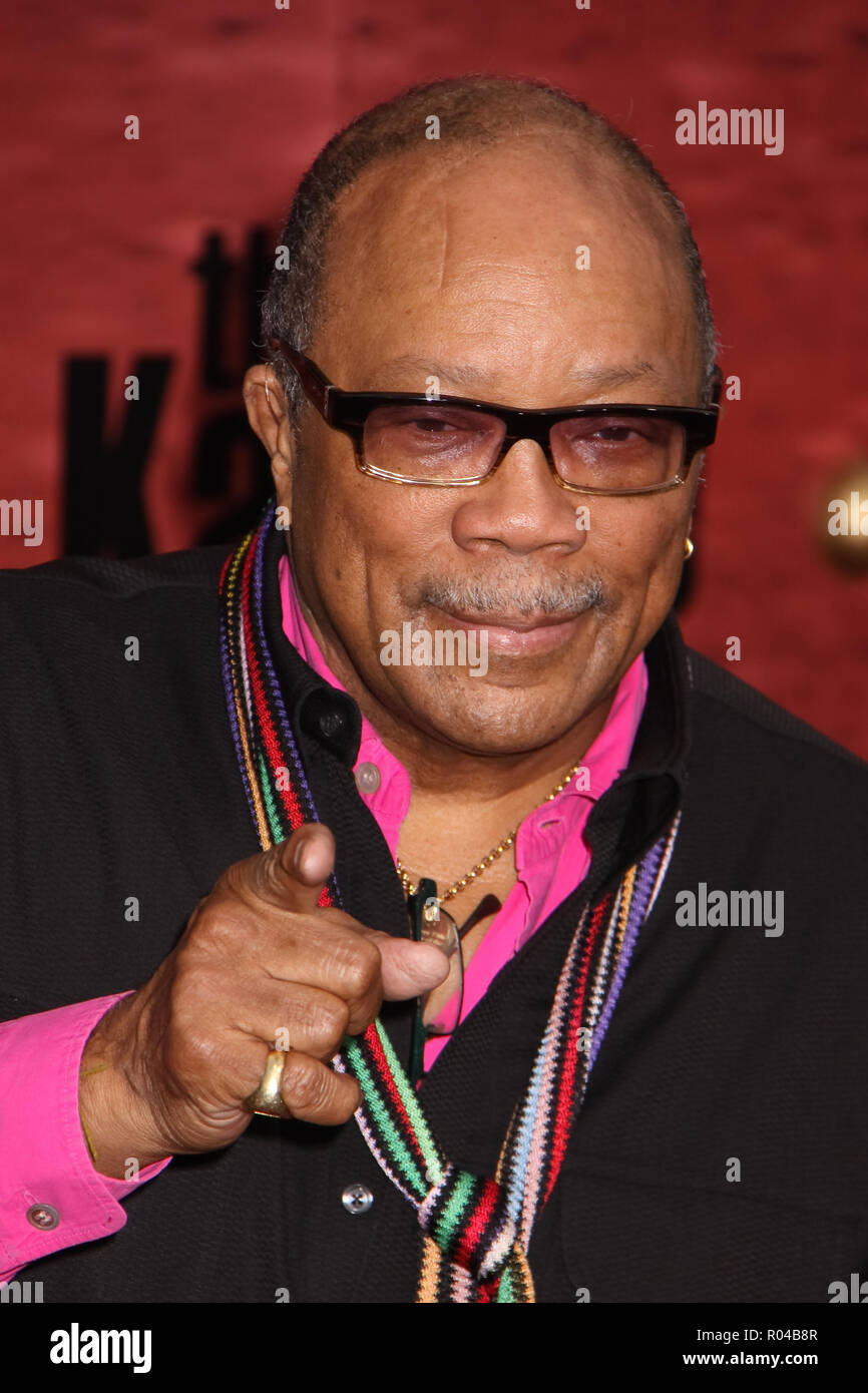 Quincy Jones  06/07/10 'The Karate Kid' Premiere  @  Mann Village Theatre, Westwood Photo by Megumi Torii/HNW / PictureLux  (June 7, 2010) File Reference # 33689 509HNWPLX Stock Photo