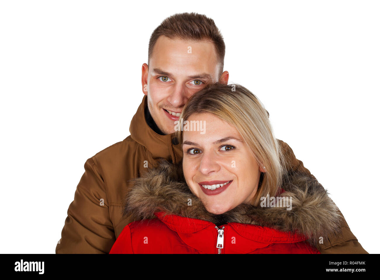 Male posing wearing winter jacket hi-res stock photography and images ...