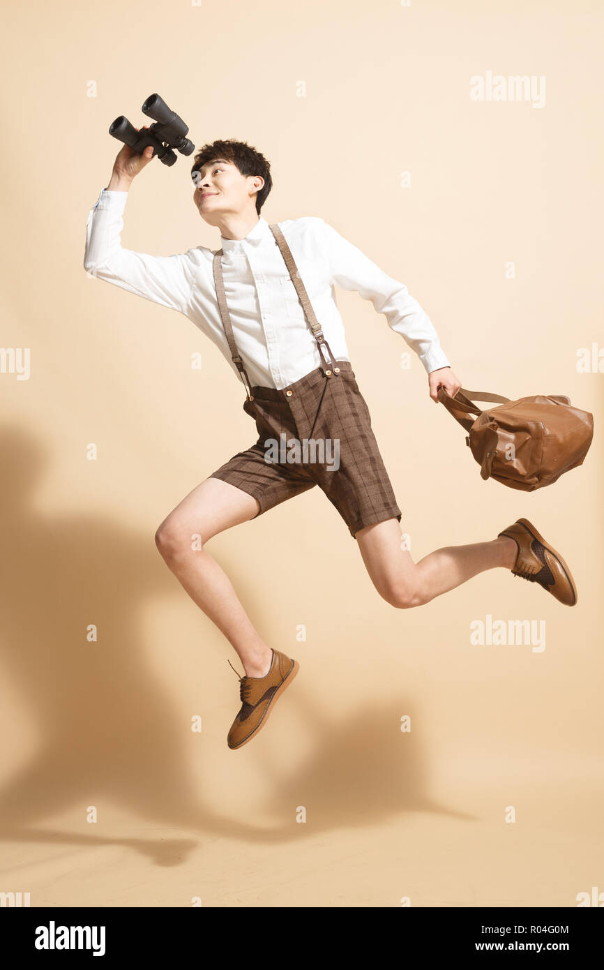 Happy young man Stock Photo - Alamy