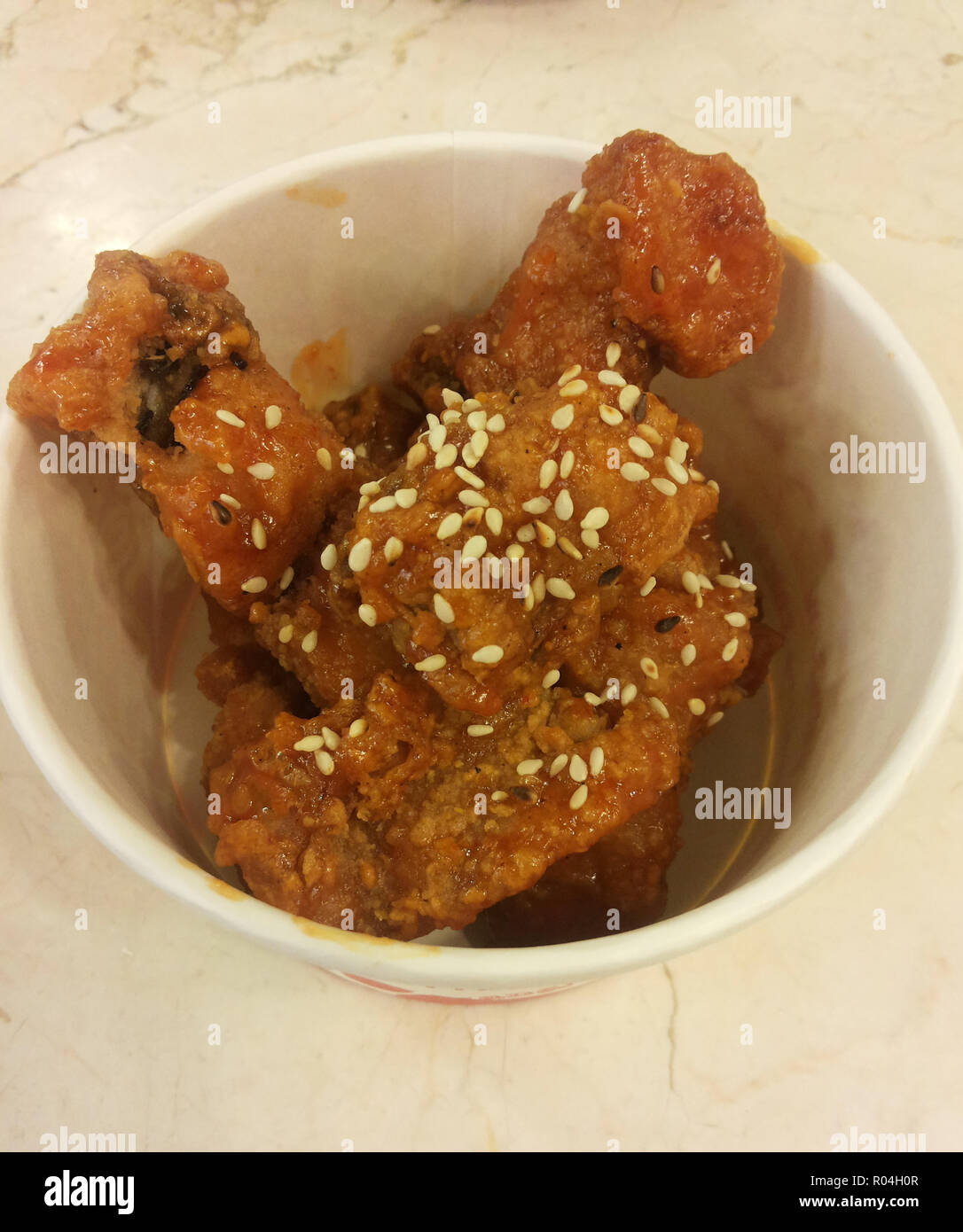 Korean BBQ Bulgogi Chicken Stock Photo - Alamy