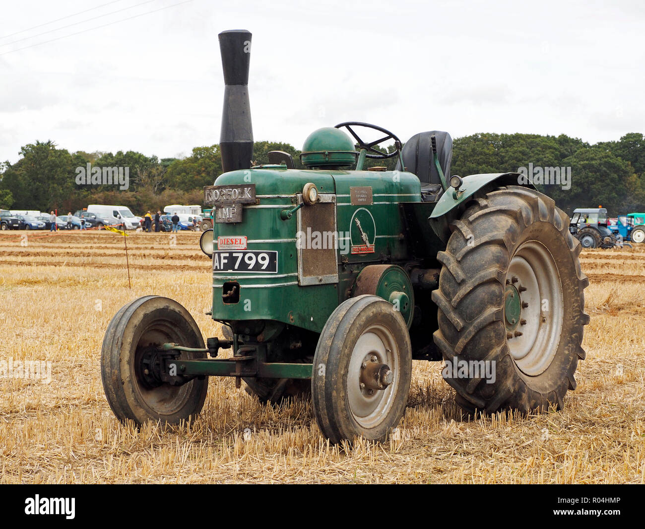 A Field Marshall single cylinder diesel tractor build in Gainsborough