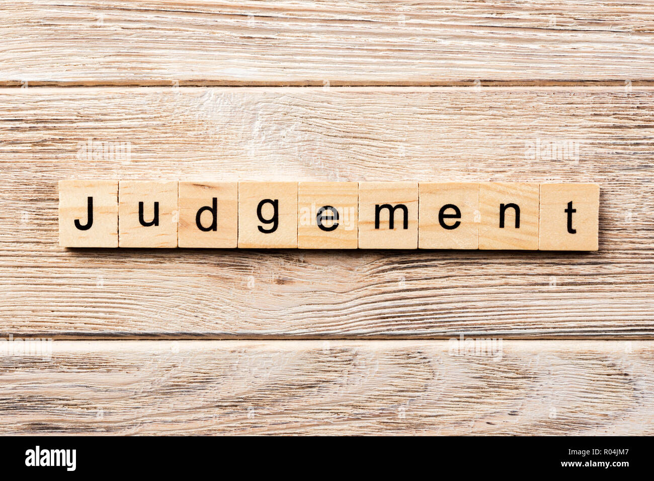 Judgement Word Written On Wood Block Judgement Text On Table Concept Stock Photo Alamy Judgement Word Written On Wood Block Judgement Text On Table Concept Stock Photo Alamy