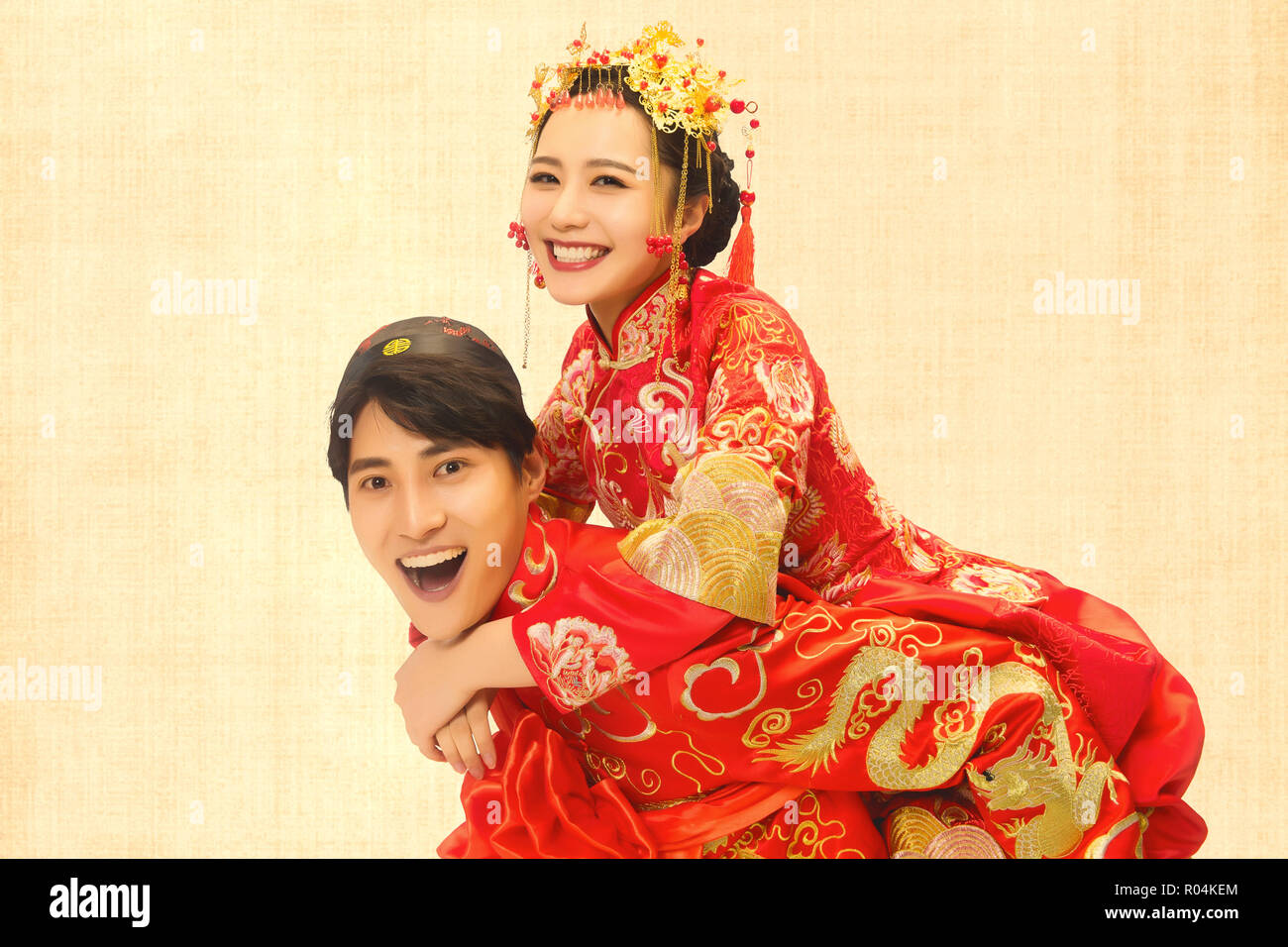 Chinese classical wedding Stock Photo