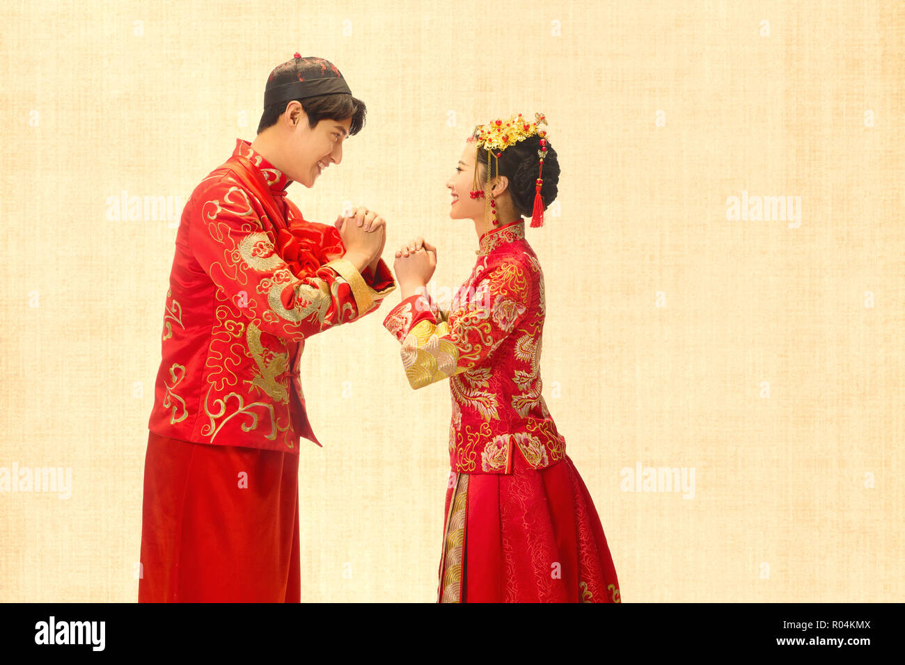 Chinese classical wedding Stock Photo