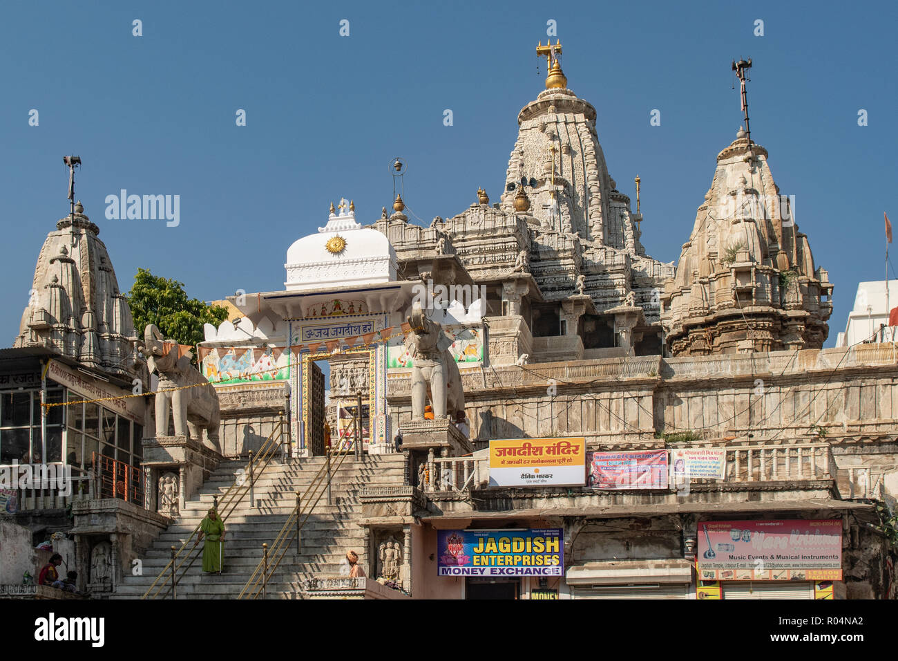 Jagdish Temple, Udaipur, Rajasthan, India Stock Photo