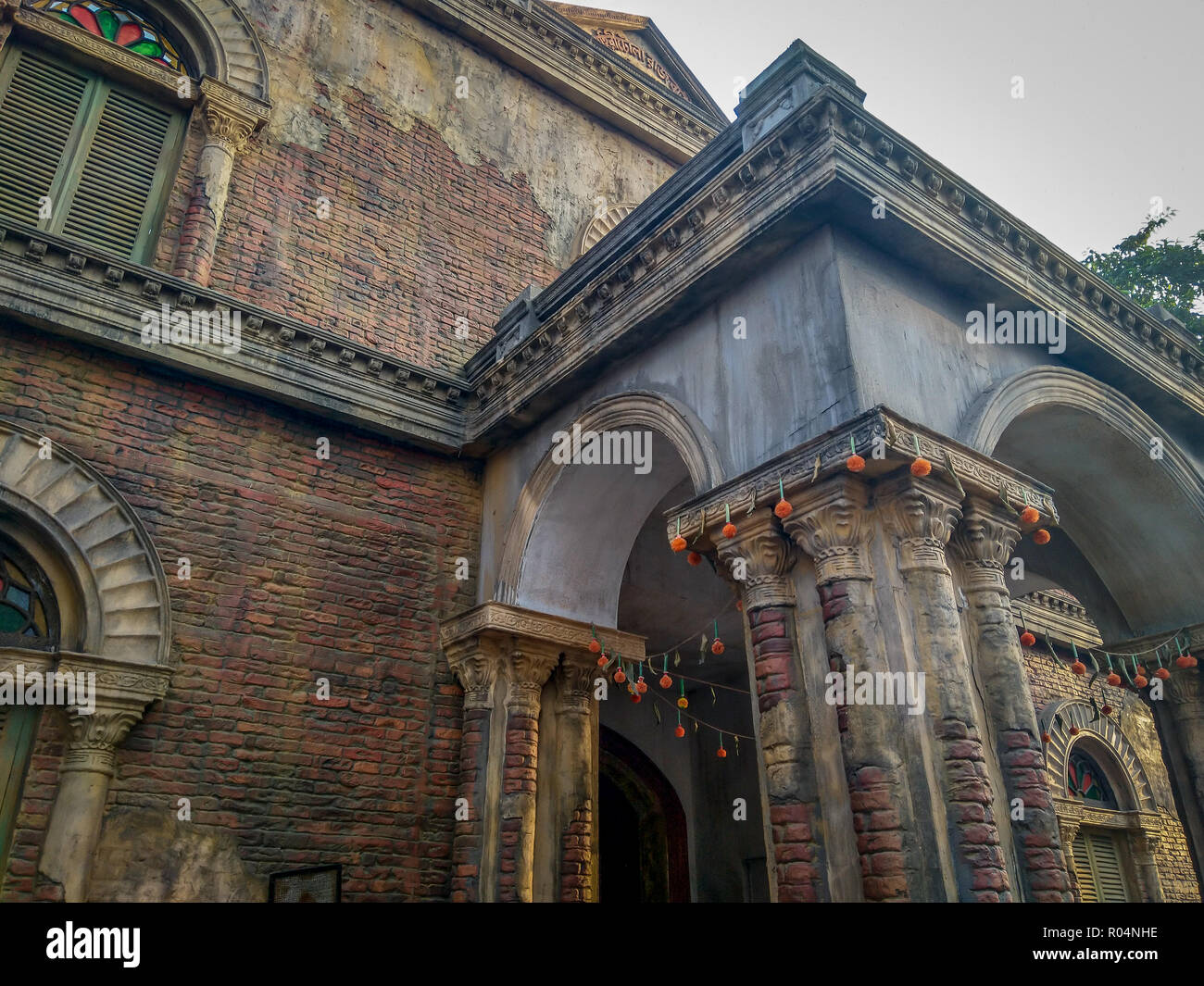 KOLKATA, WEST BENGAL, INDIA OCTOBER 17, 2018 A view of an old