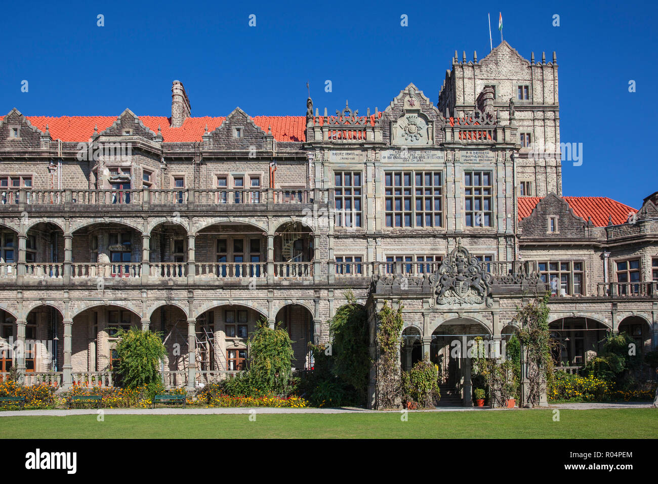 The Former Viceregal Lodge, formerly the residence of the British Viceroy of India, Shimla (Simla), Himachal Pradesh, India, Asia Stock Photo