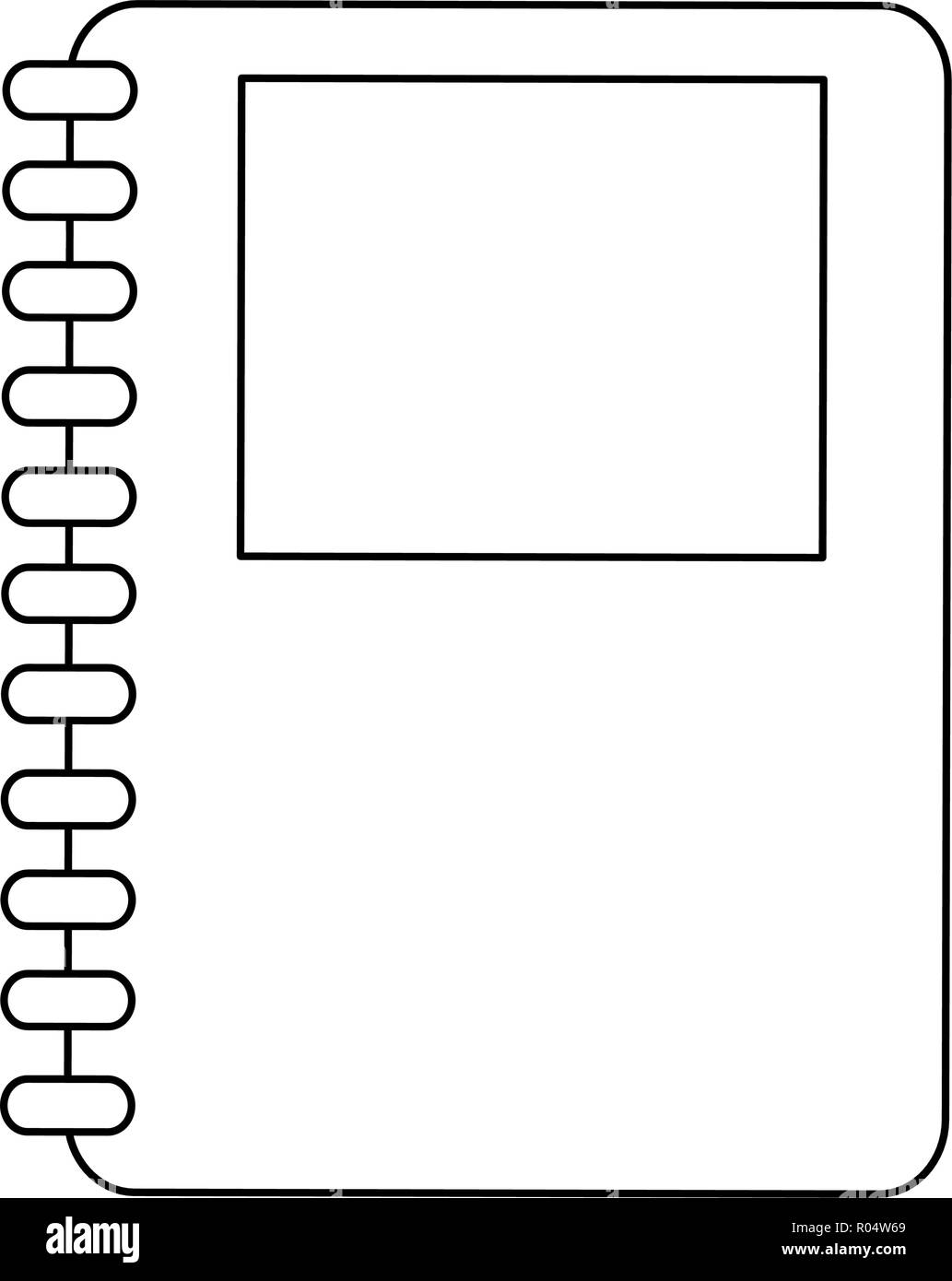 Address book symbol isolated vector illustration graphic design Stock ...