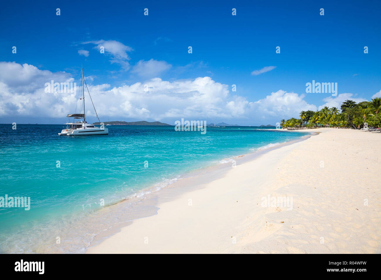 Palm Island, The Grenadines, St. Vincent and The Grenadines, West Indies, Caribbean, Central America Stock Photo