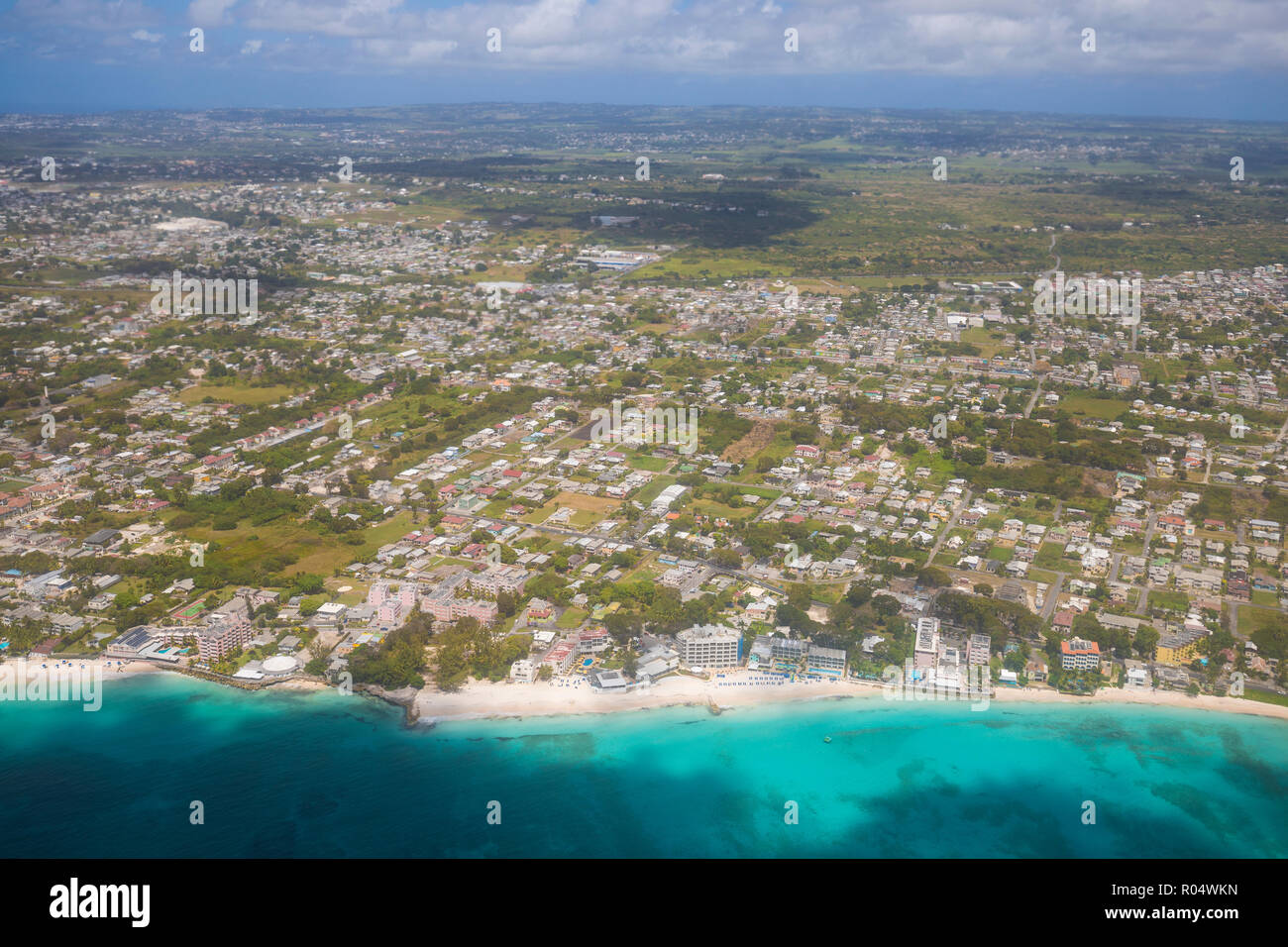 Aerial view of Barbados, Barbados, West Indies, Caribbean, Central America Stock Photo Alamy