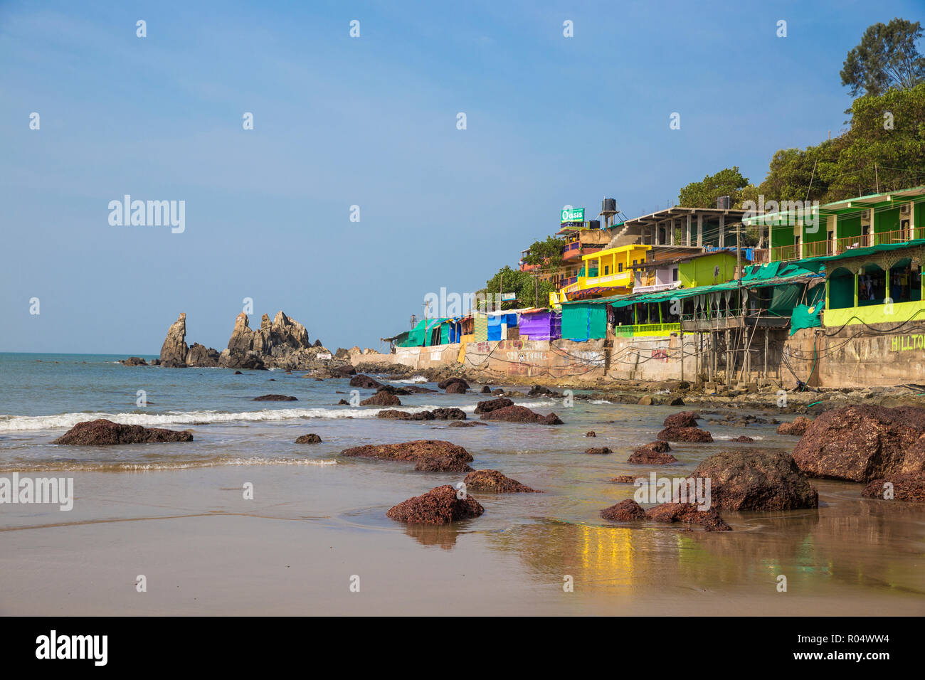 Arambol beach goa india asia hi-res stock photography and images - Alamy