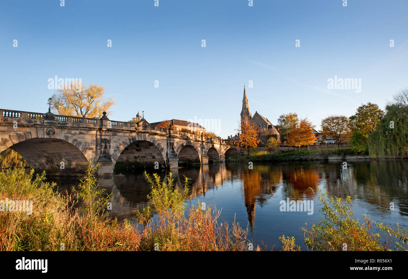 Shrewsbury bridges hires stock photography and images Alamy