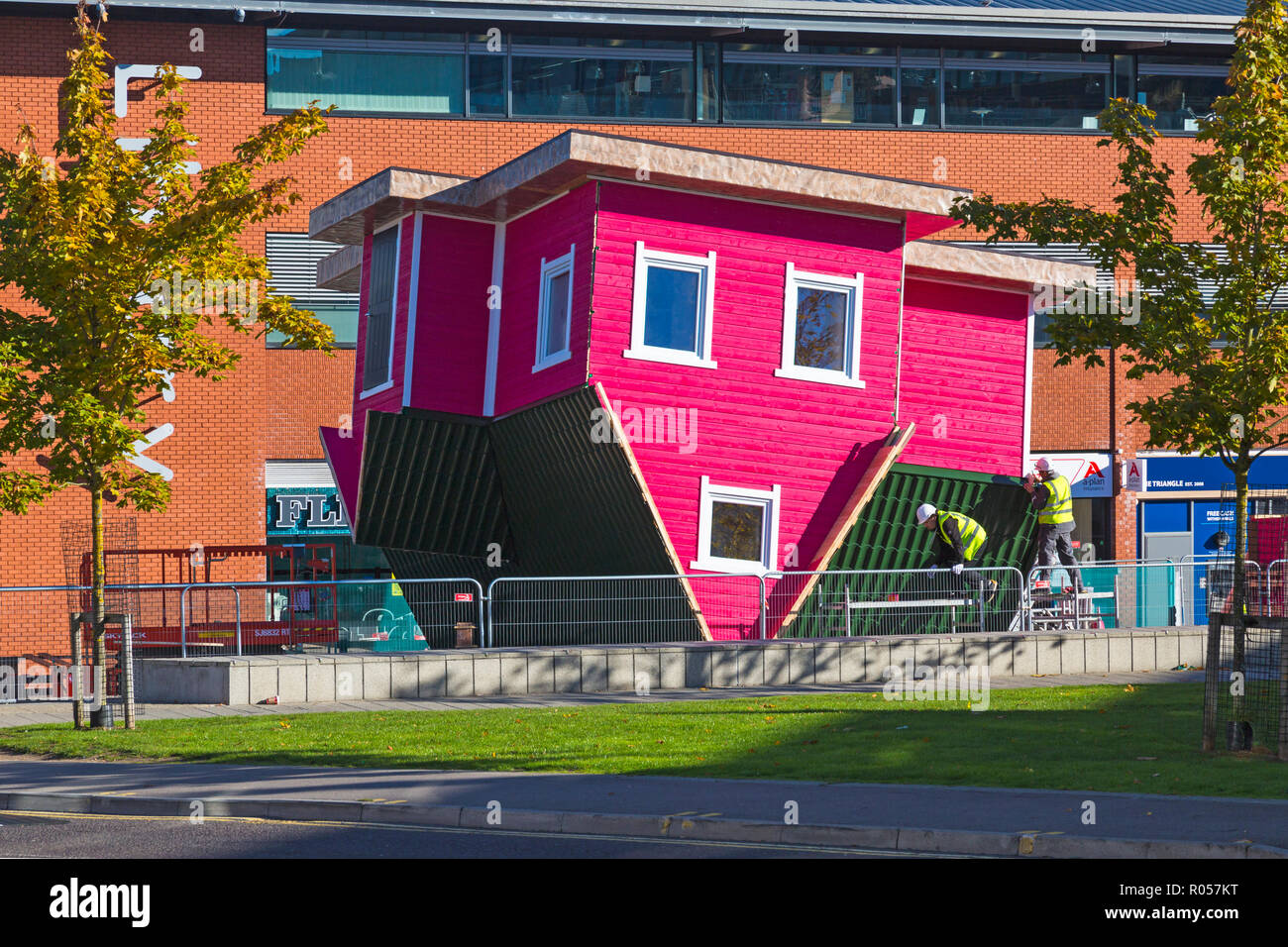 Upside down house bournemouth hi-res stock photography and images - Alamy