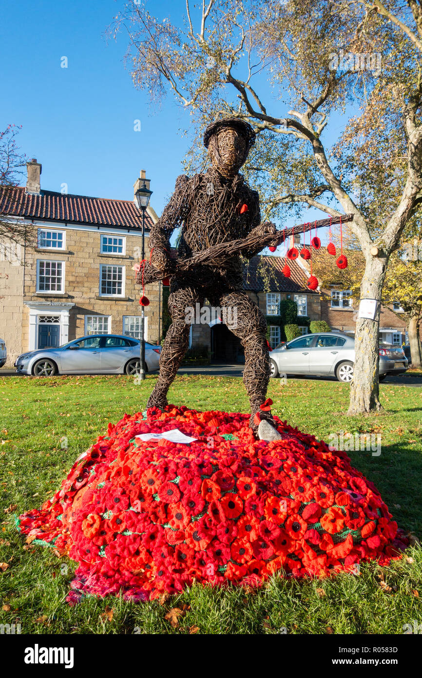 Great Ayton village,, North Yorkshire, England, United Kingdom. 2nd