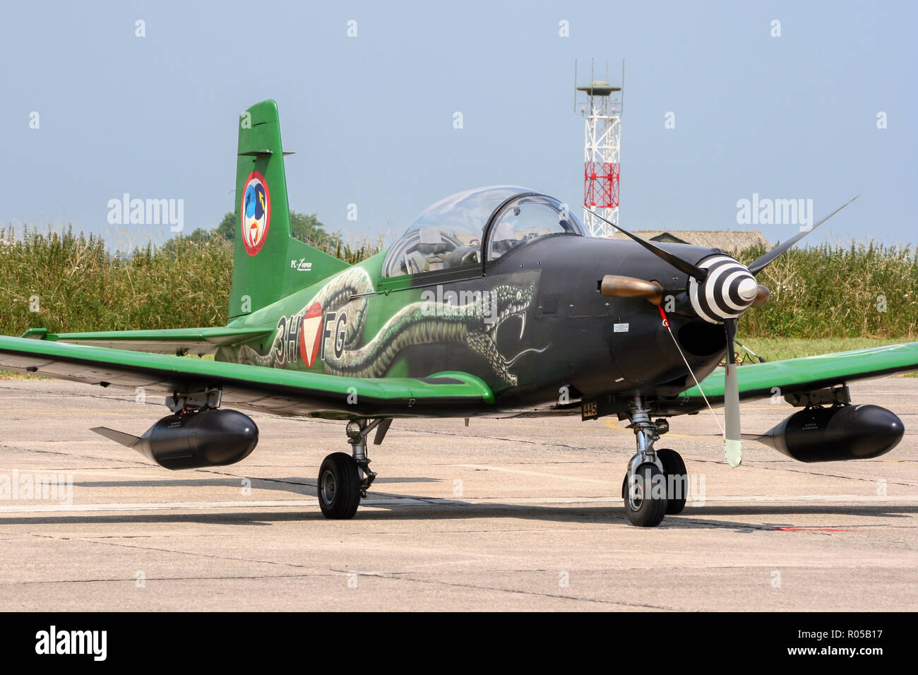 Pilatus pc 7 turbo trainer hi-res stock photography and images - Alamy