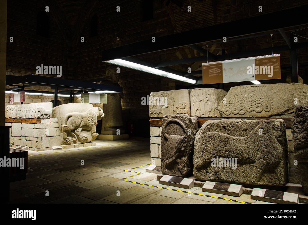 Ankara- Turkey - August 2018: Museum of Anatolian Civilizations. Stock Photo