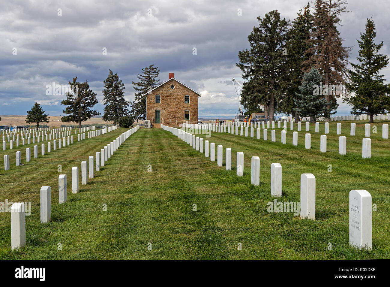 LITTLE BIG HORN, MONTANA, September 20, 2018 Custer National Cemetery