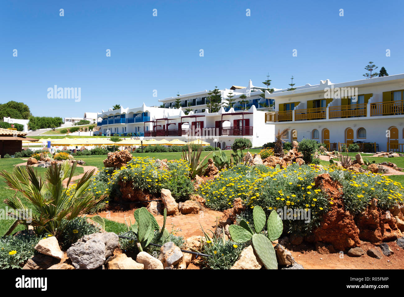 Mitsis Rinela Beach Resort & Spa, Kokkini Hani, Irakleio Region, Crete (Kriti), Greece Stock Photo