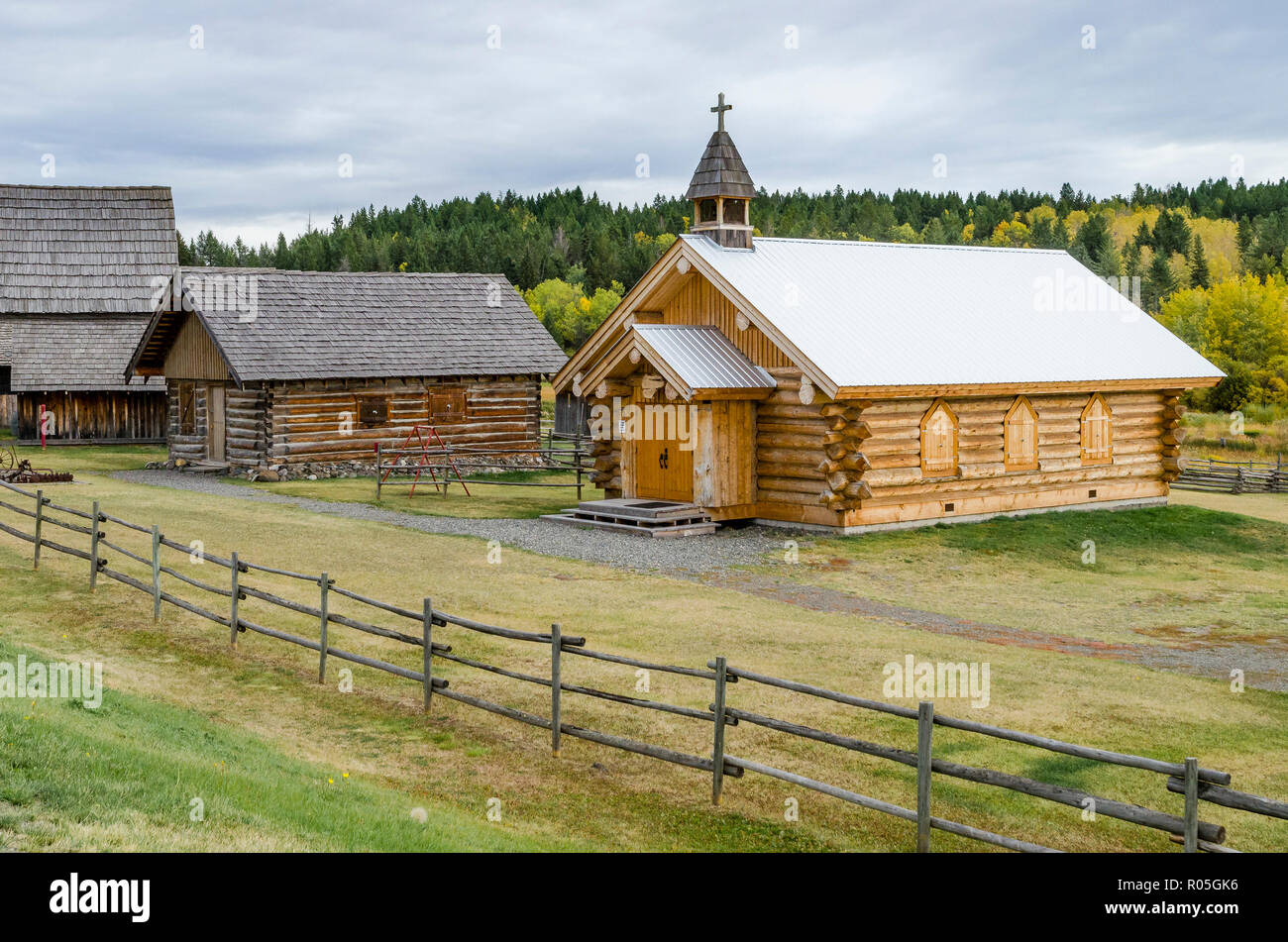 Log Cabin Church Stock Photos Log Cabin Church Stock Images Alamy