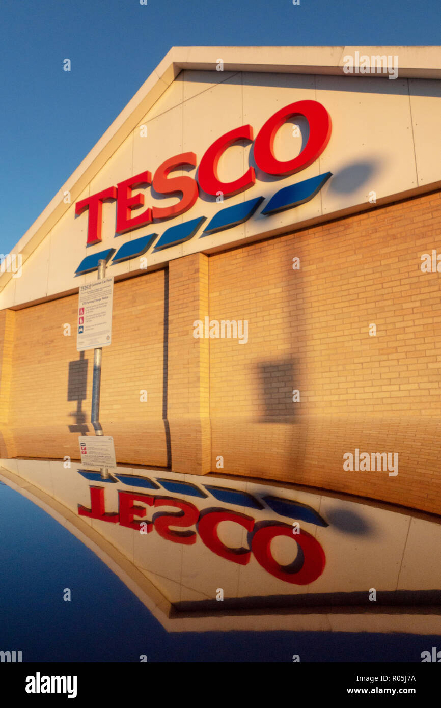 Tesco store in dinnington hires stock photography and images Alamy