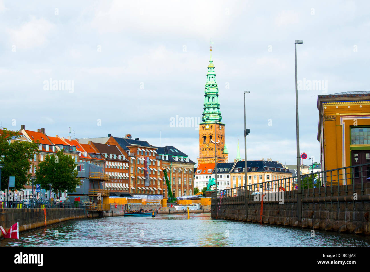 Copenhagen Denmark capital city Stock Photo
