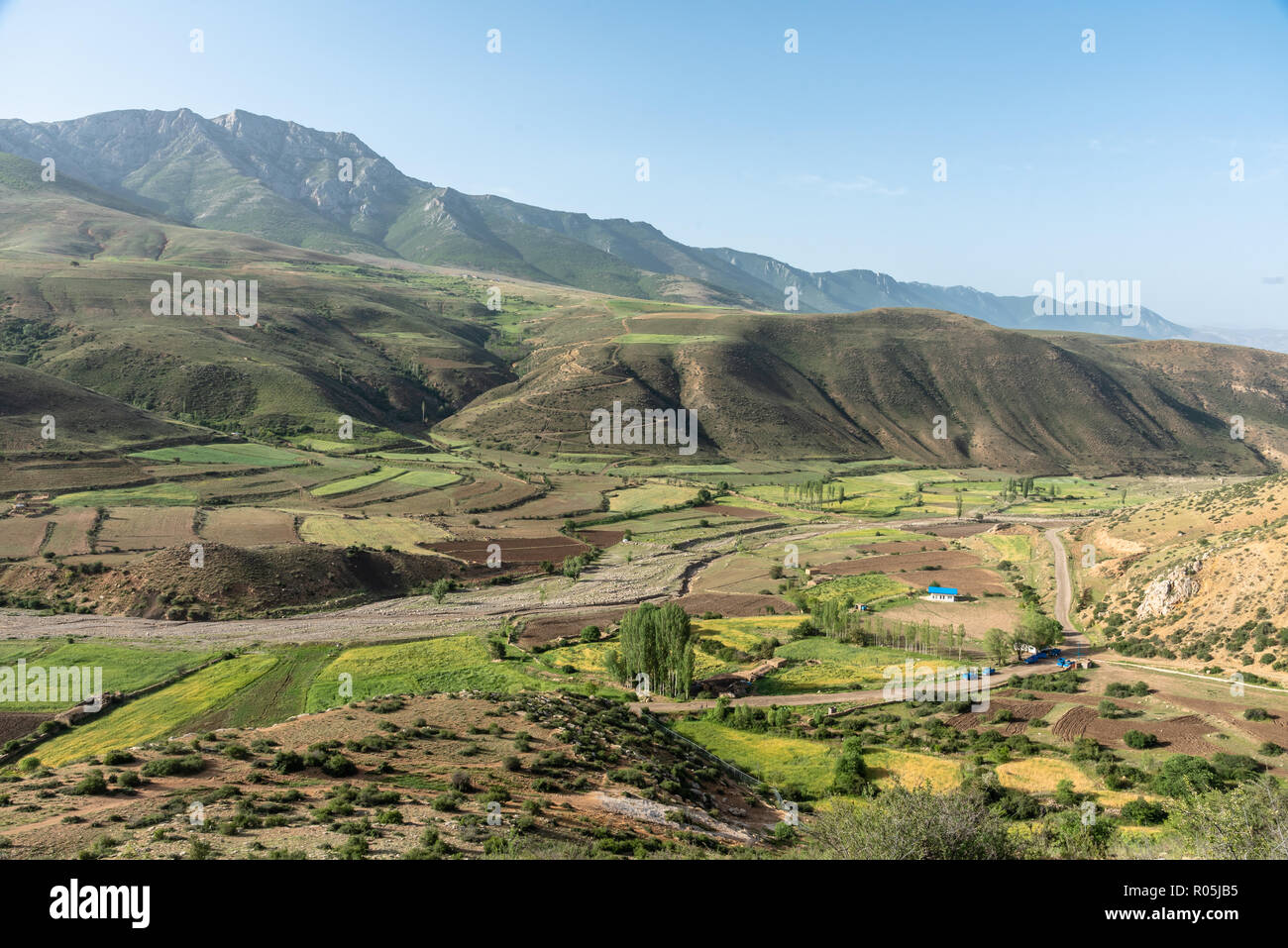 mountains around Badab-e surt in Mazandaran, Iran Stock Photo