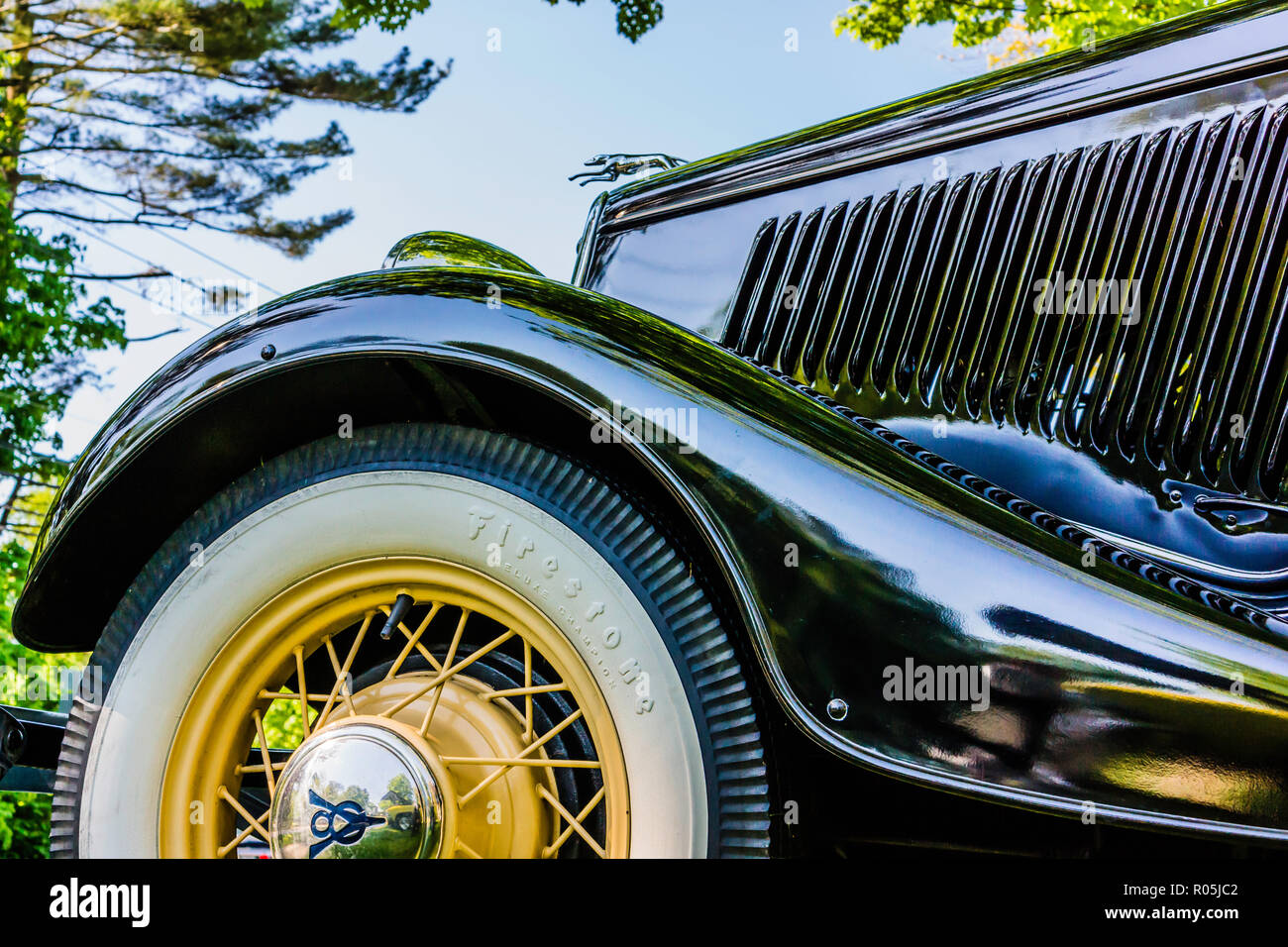 Antique Car Show Lyme Academy College of Fine Arts Old Lyme
