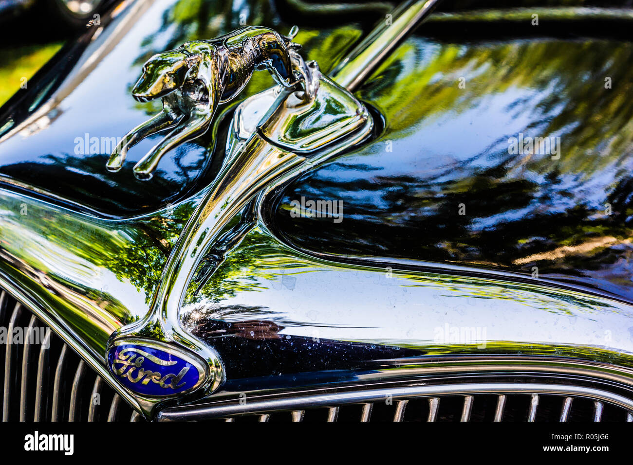 Antique Car Show Lyme Academy College of Fine Arts Old Lyme, Connecticut, USA Stock Photo Alamy