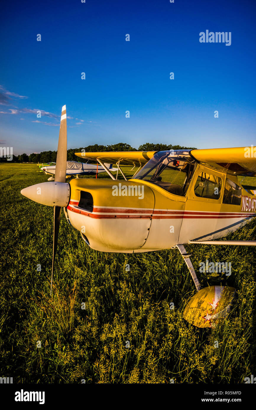 Simsbury Airport   Simsbury, Connecticut, USA Stock Photo