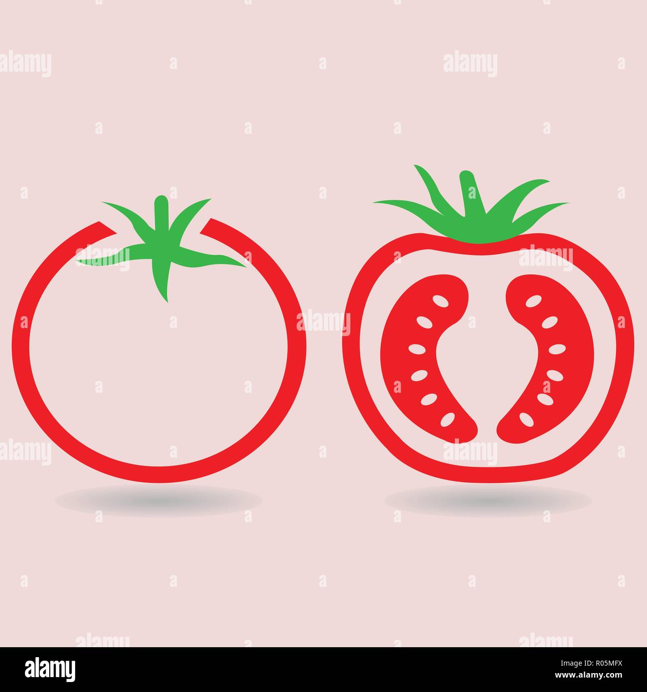 Tomato vector vectors hires stock photography and images Alamy