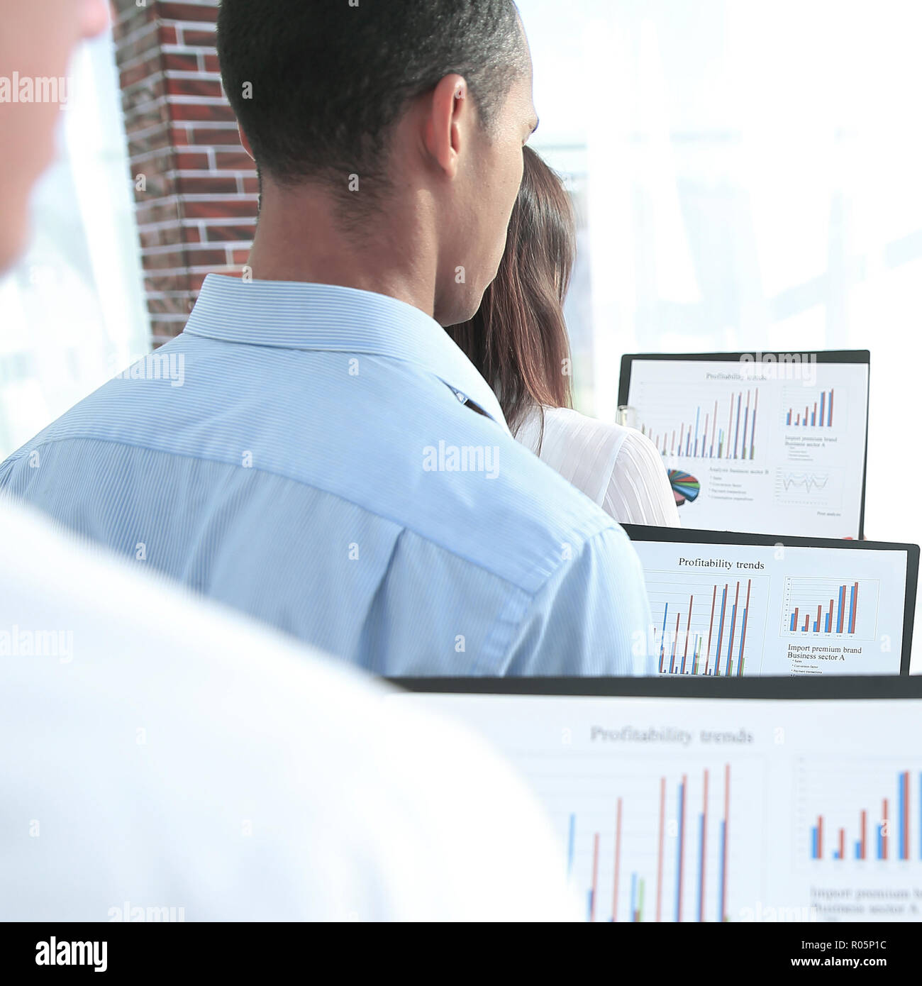 Rear view unrecognized male hi-res stock photography and images - Alamy