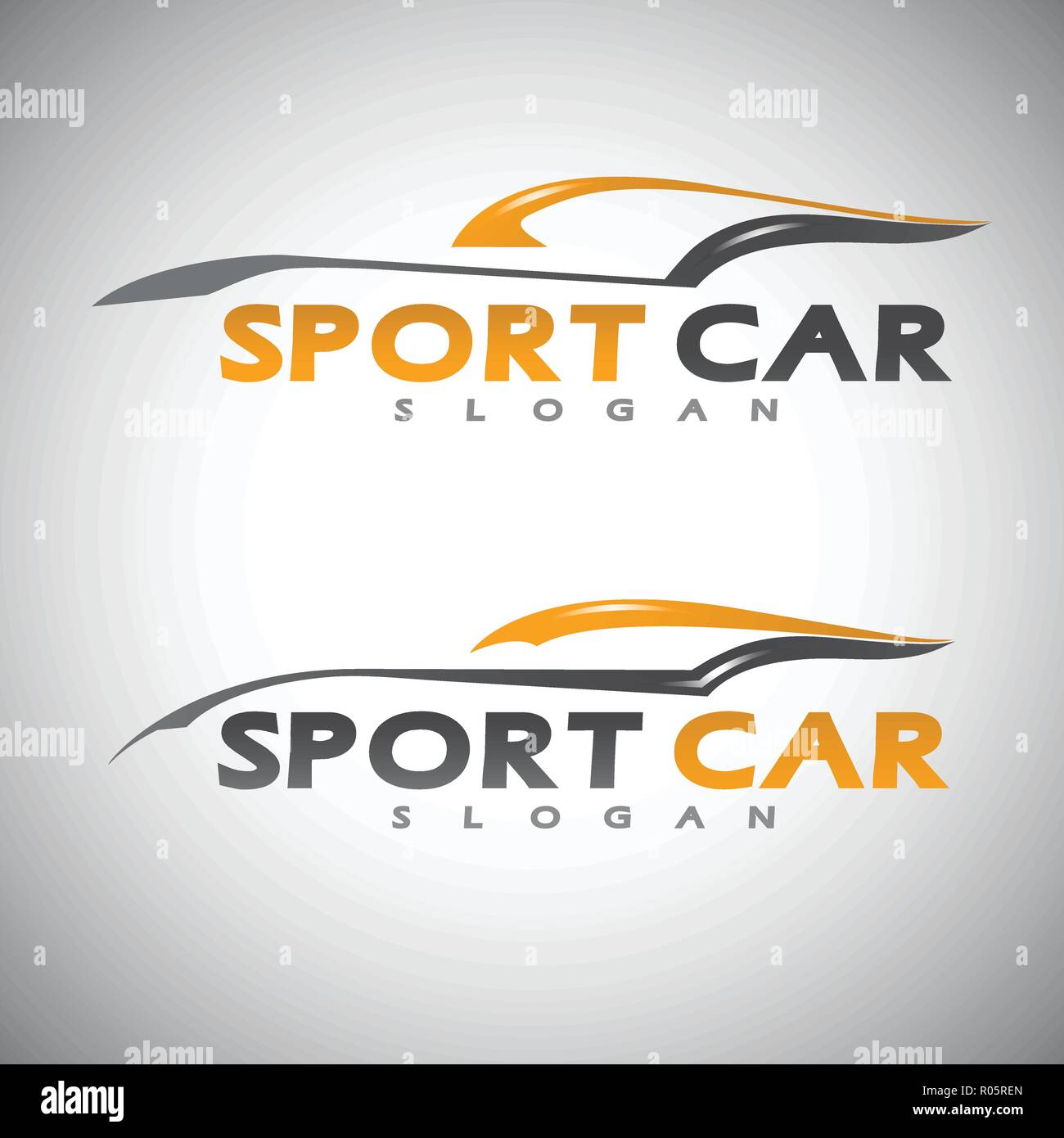 abstract car design concept automotive topics vector logo design