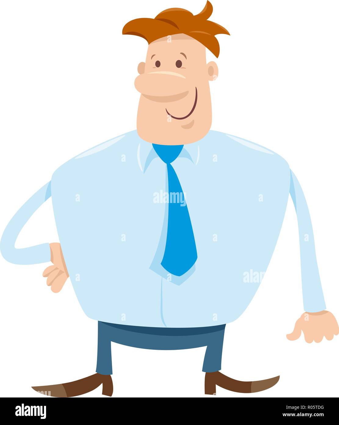 Trader happy Stock Vector Images - Alamy