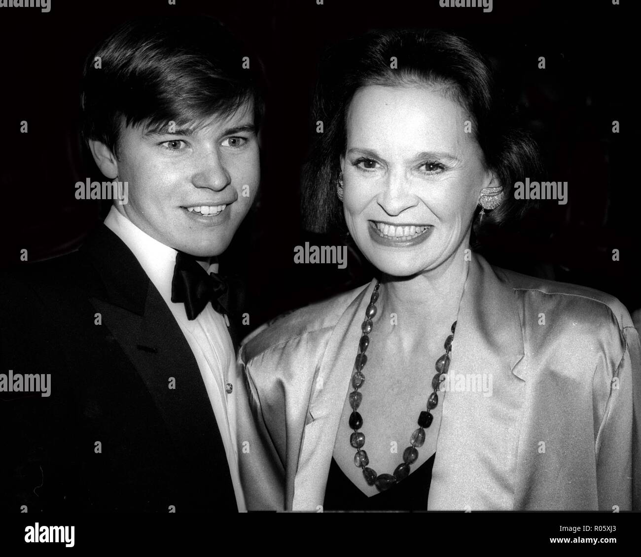 Carter Cooper Gloria Vanderbilt Undated Photo By Adam Scull/PHOTOlink