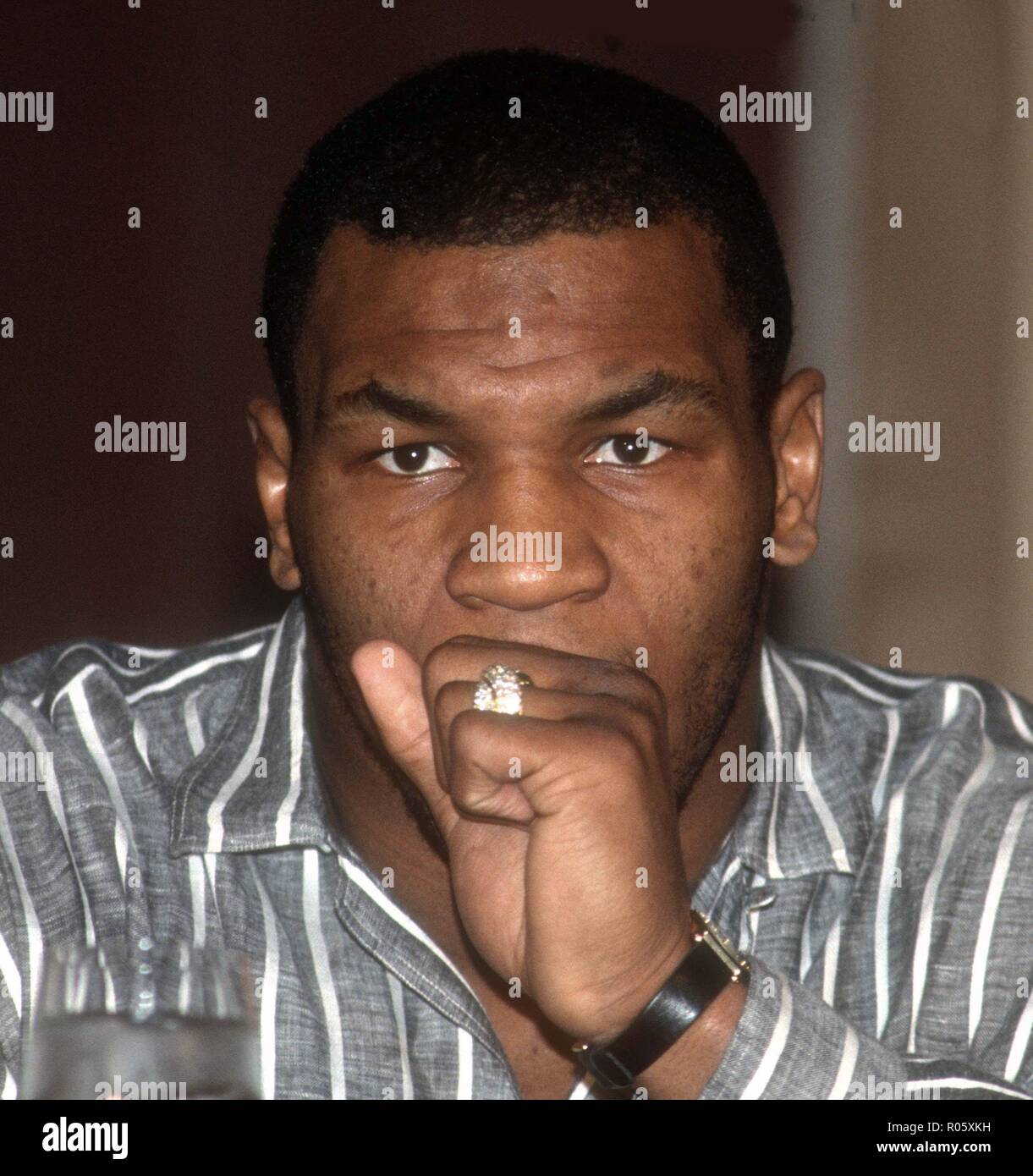 Original Portrait of Mike Tyson in Black Marker: A Stylish Tribute for