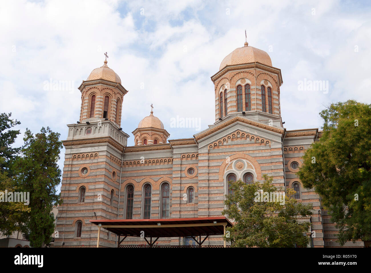 Cathedral of Saints Peter and Paul, Constanta, Romania Stock Photo