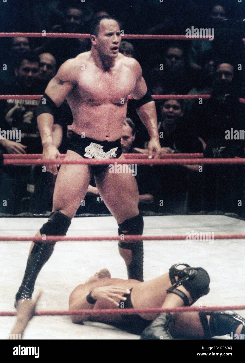 Stone cold steve austin the rock hires stock photography and images