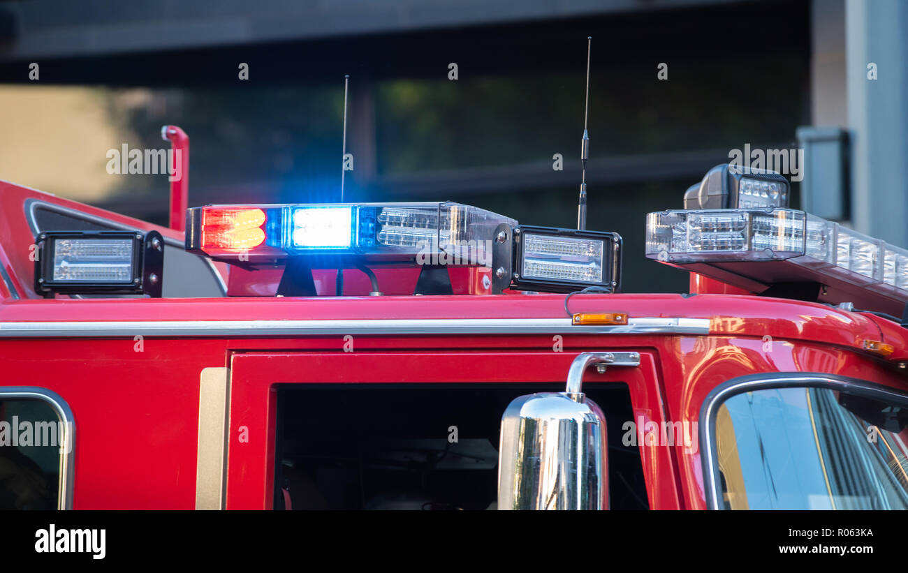 Fire Truck Lights And Sirens