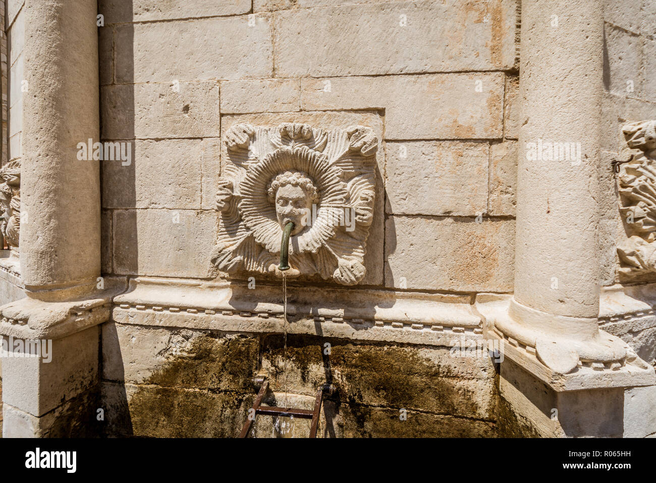 view of the fantastic city of dubrovnik, heritage of the unrsco and ...