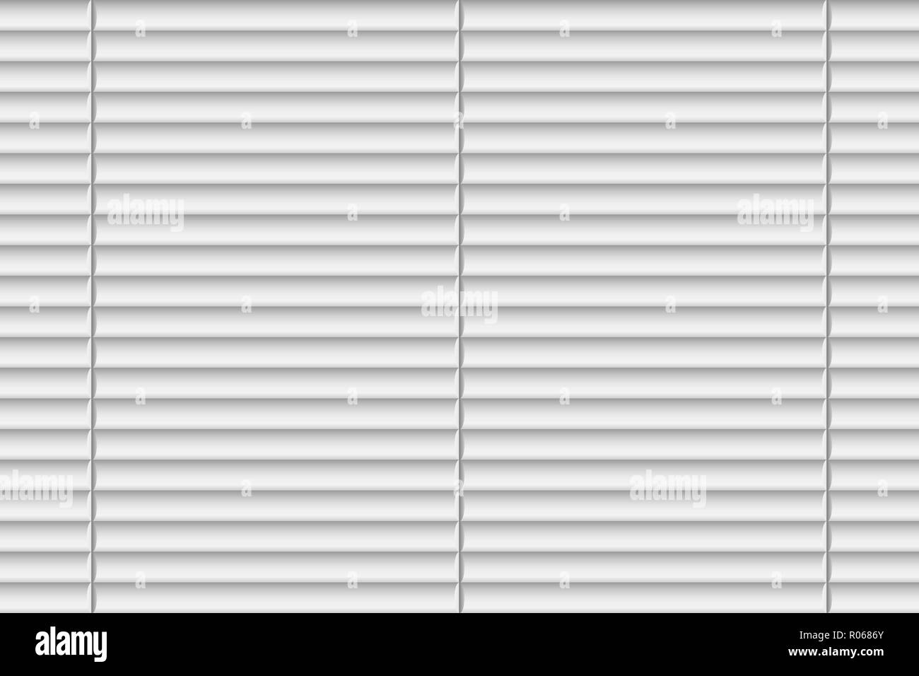 Closed roller shutters window. Vector illustration Stock Vector