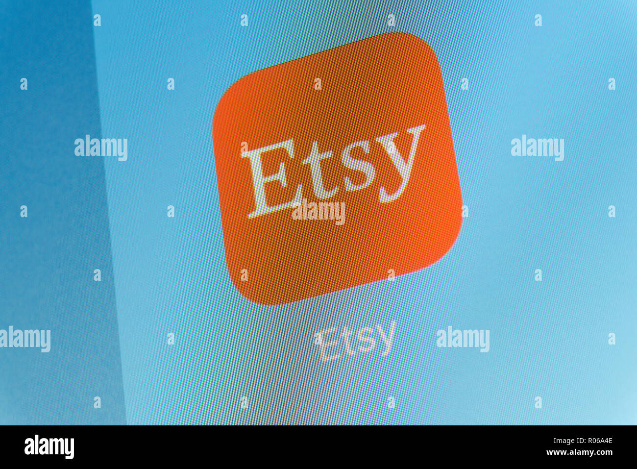 etsy app high resolution stock photography and images alamy https www alamy com etsy app on cellphone screen image223874462 html
