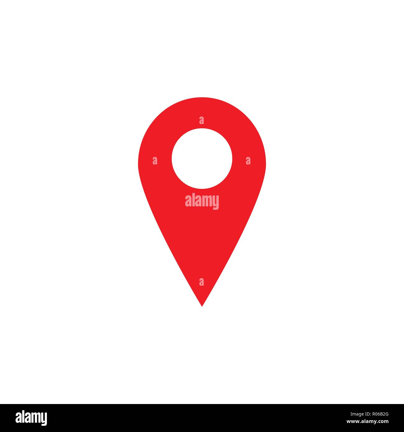Map pointer icon hi-res stock photography and images - Alamy